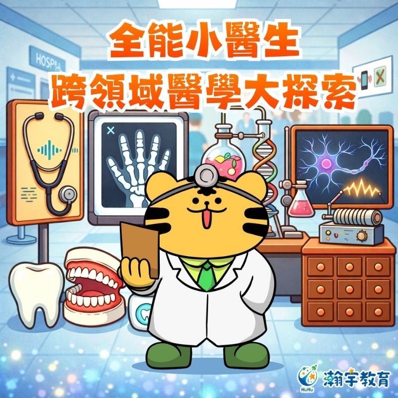 瀚宇教育HUHU 2026醫學夏令營：課程主畫面