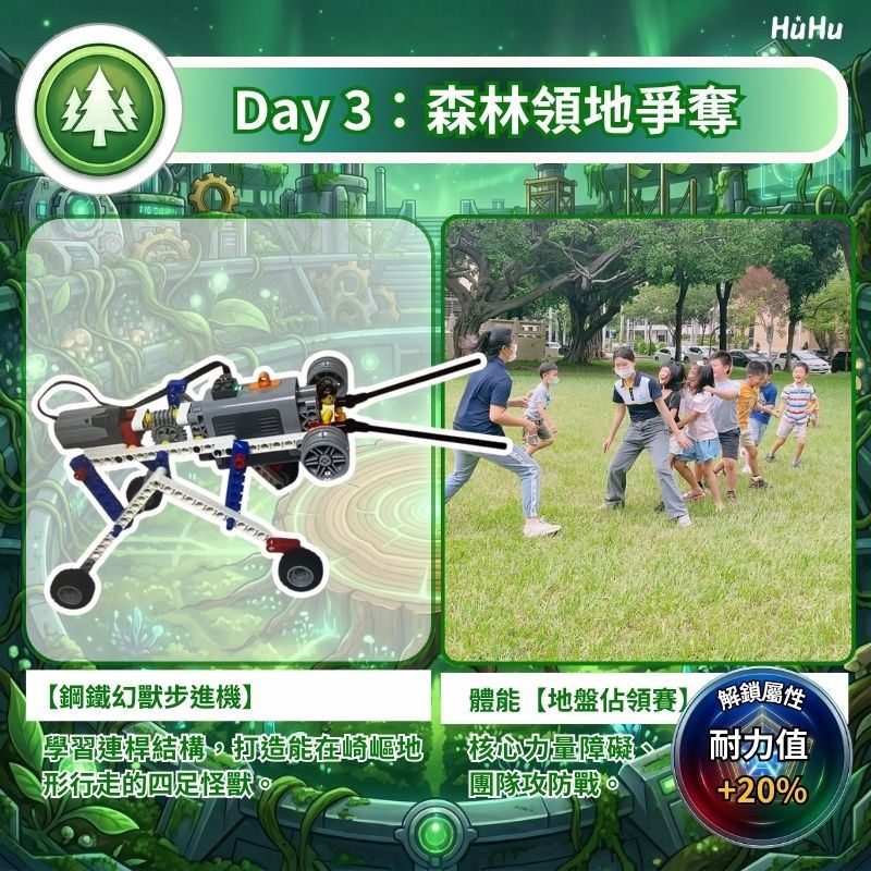 06-HUHU-Day3-步行機器人(連桿結構)與地盤佔領賽耐力訓練