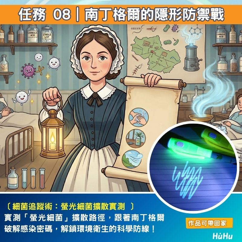 全能小醫生任務08：南丁格爾隱形防禦戰防疫科學